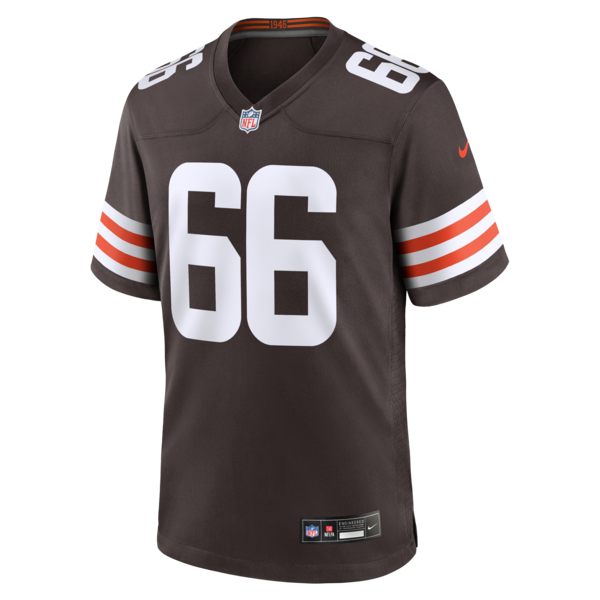 Joshua Miles Cleveland Browns Nike Team Game Jersey -  Brown