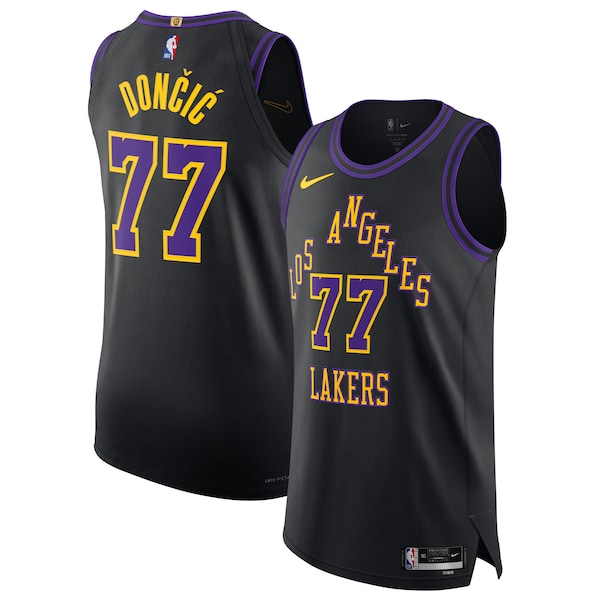 Luka Dončić Los Angeles Lakers Nike Unisex 2025/26 Authentic Jersey - City Edition - Black