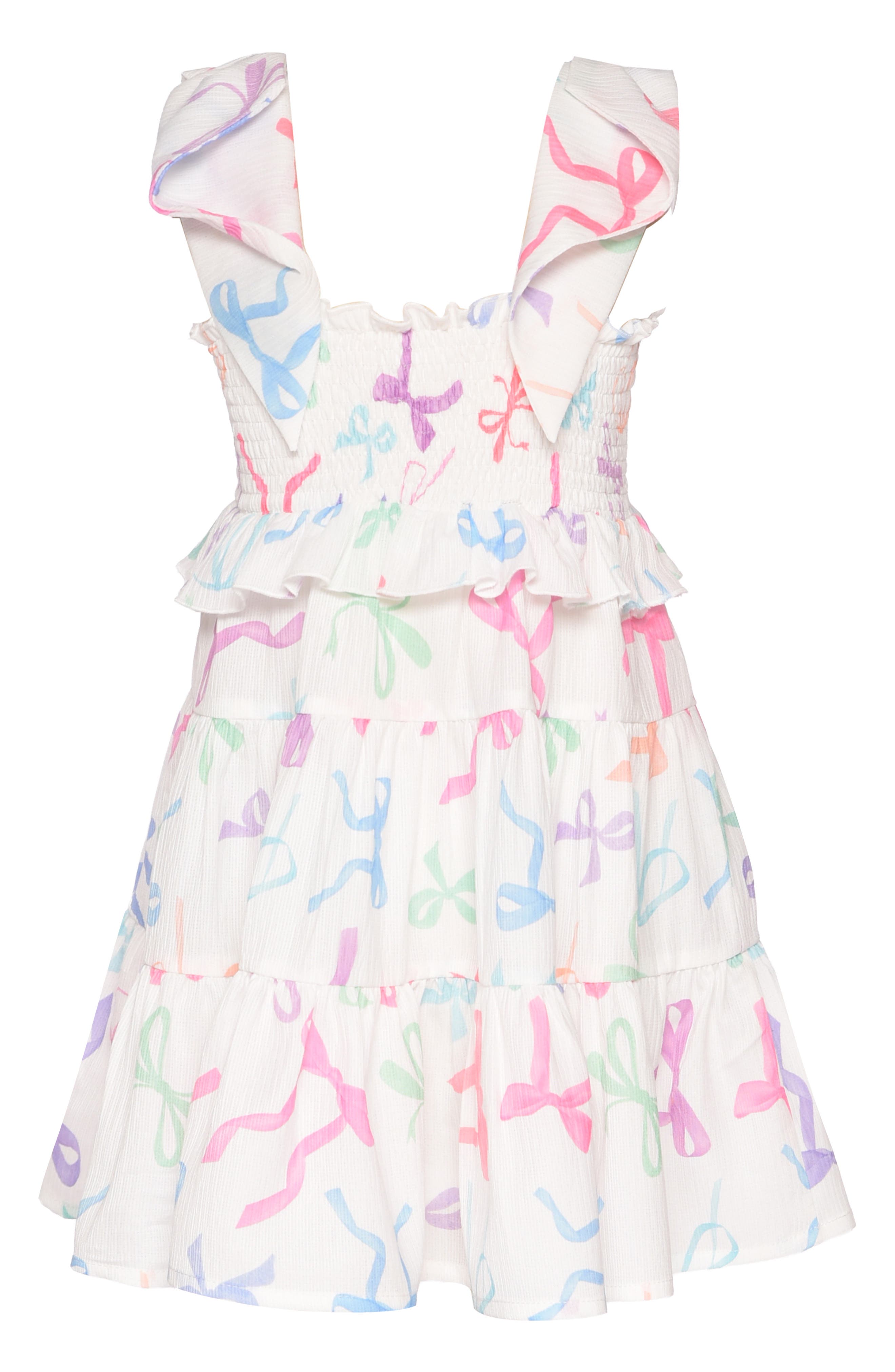 Baby Sara Kids' Bow Print Dress