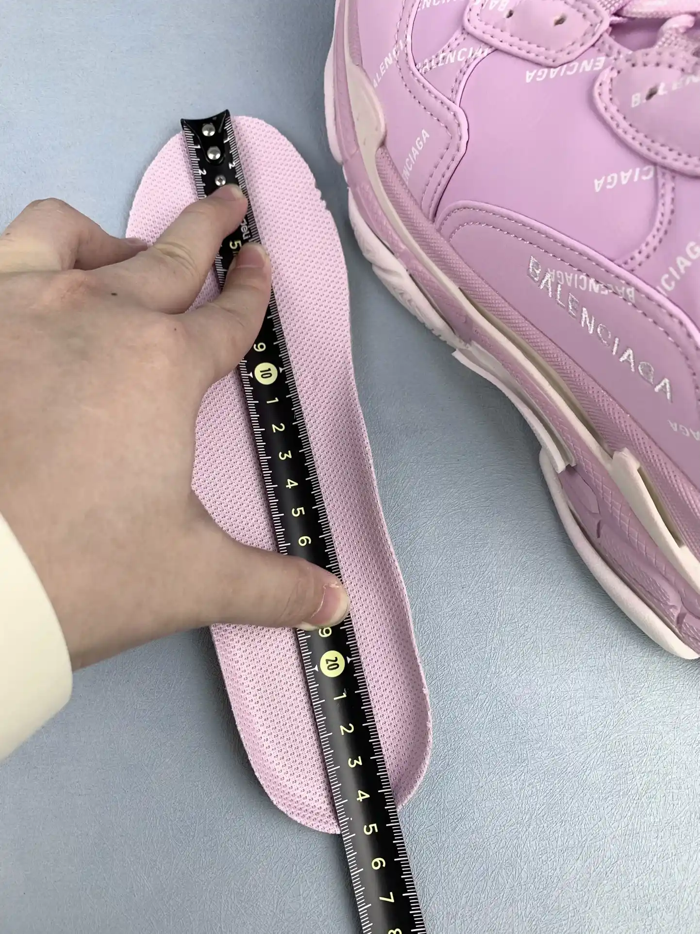 Balenciaga Triple S Allover Logo Sneaker product photo from LabelPicks