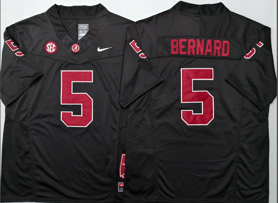 Germie Bernard NCAA Alabama Crimson Tide Nike Vapor Limited Jersey