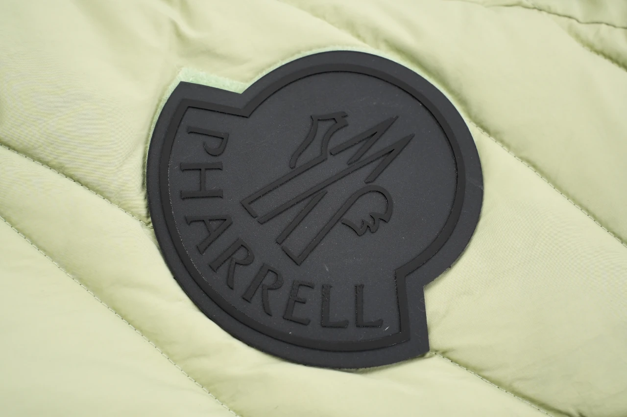 Moncler Pale Green Utility Hooded Down Jacket product photo from LabelPicks