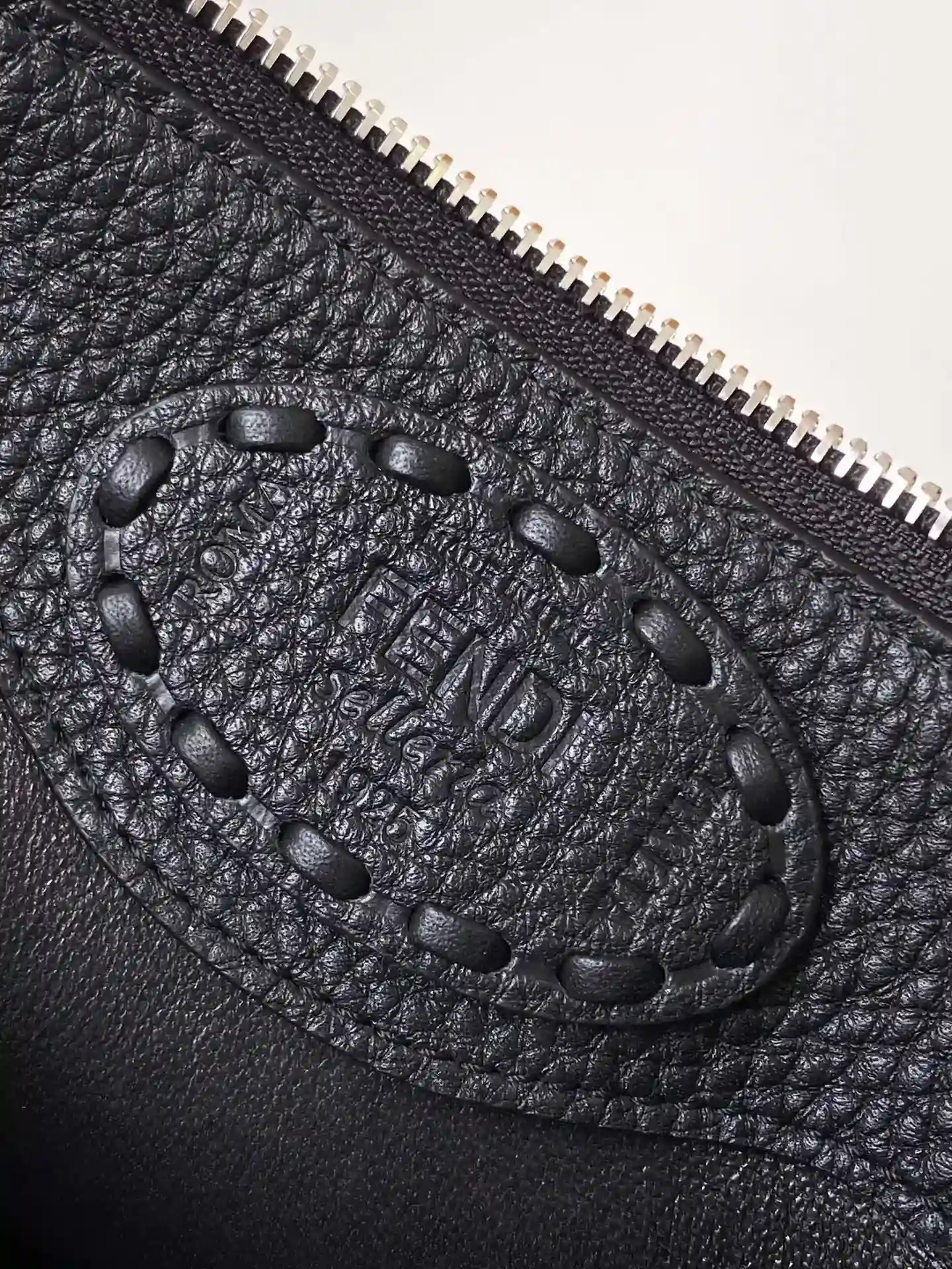 Fendi Gold Calfskin Top Handle Bag product photo from LabelPicks