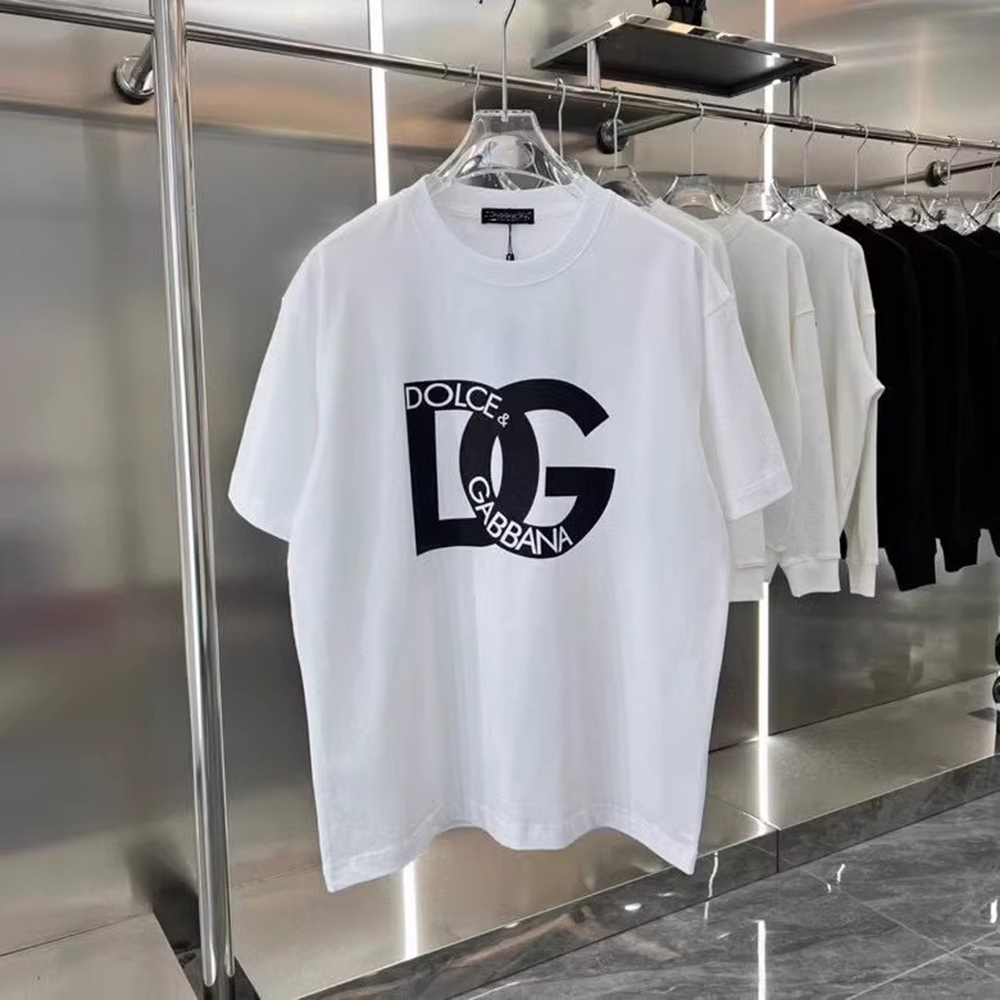 Fashionable Letters Symbol Round Neck T-Shirt