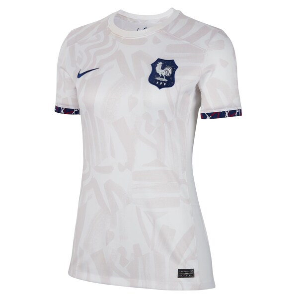 France Women's National Team Nike Women's 2023 Away Stadium Replica Jersey - White