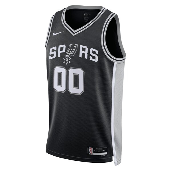 San Antonio Spurs Nike Unisex Swingman Custom Jersey Black - Icon Edition