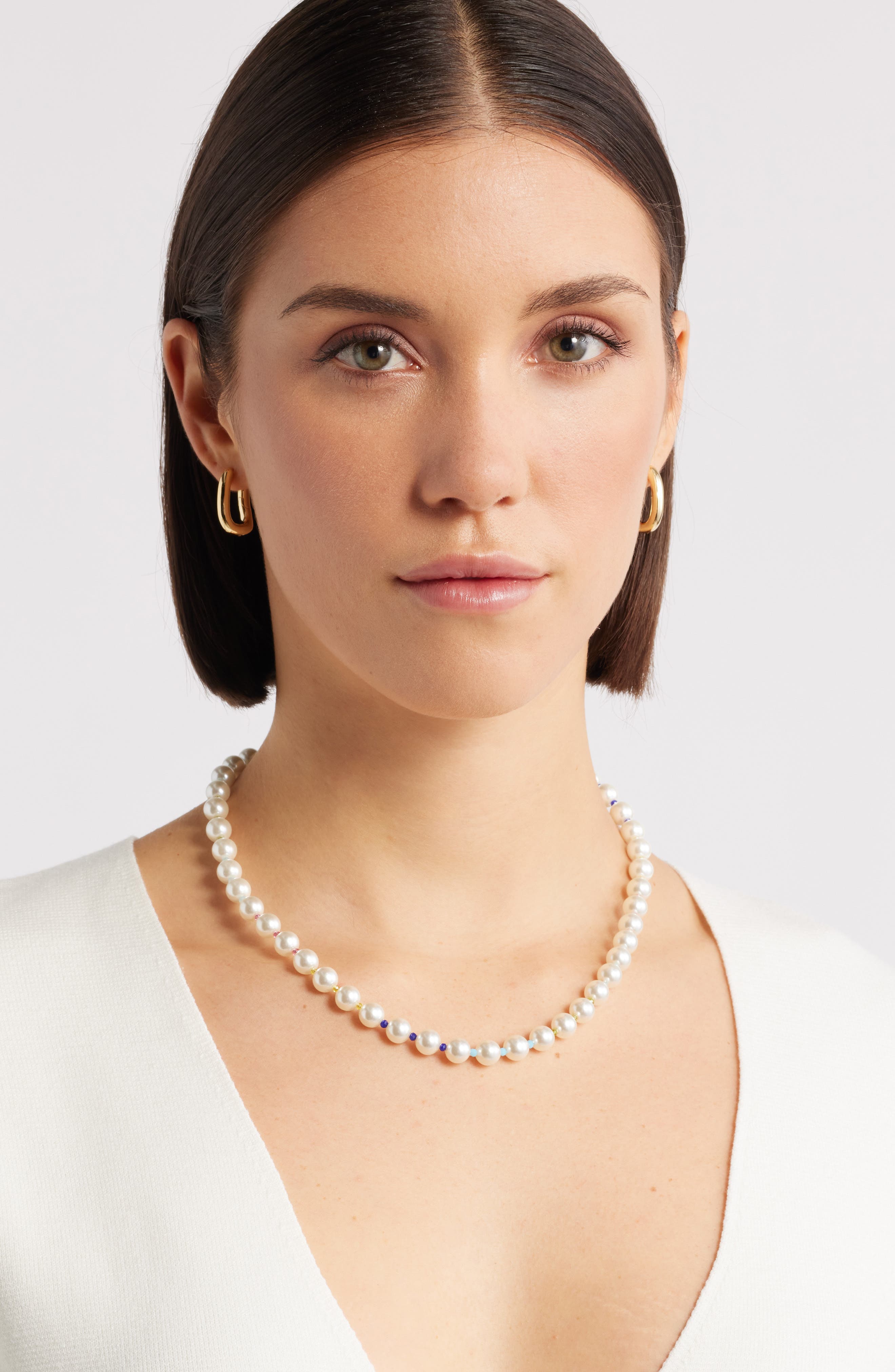 Nordstrom Faux Pearl Necklace