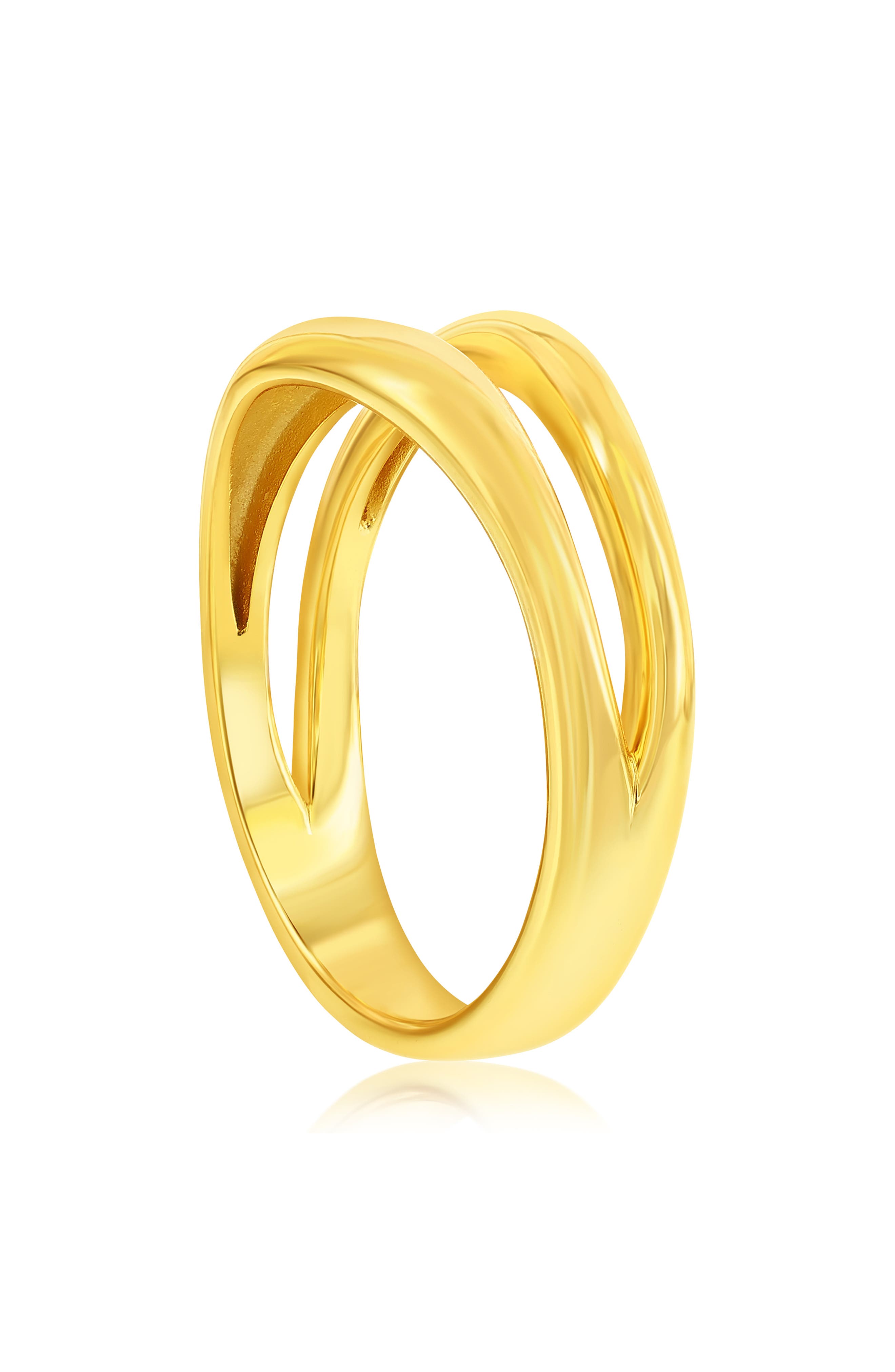 SIMONA Double Row Band Ring