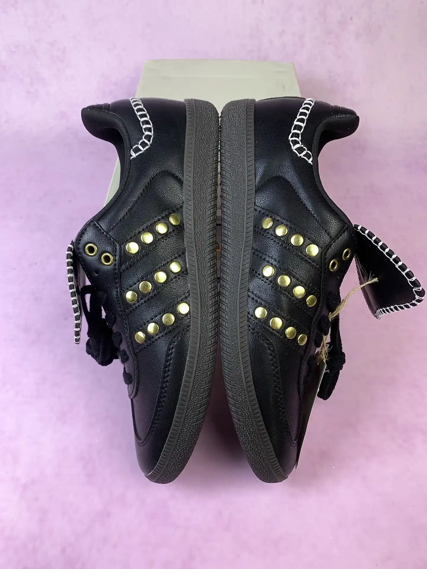 Wales Bonner x adidas Samba “Studded Pack - Black” Shoes product photo from LabelPicks