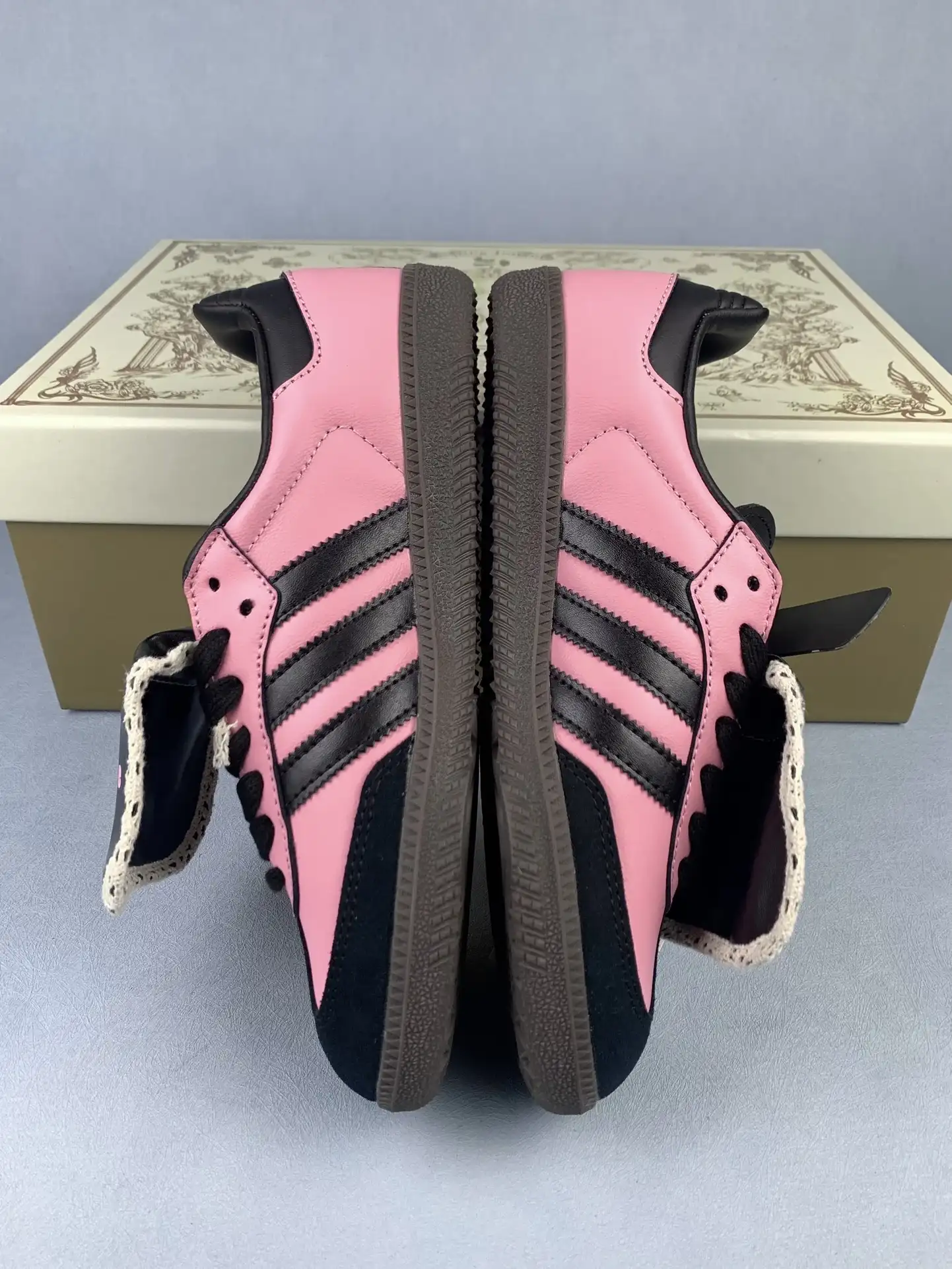 adidas Samba OG Black Pink Custom Shoes product photo from LabelPicks