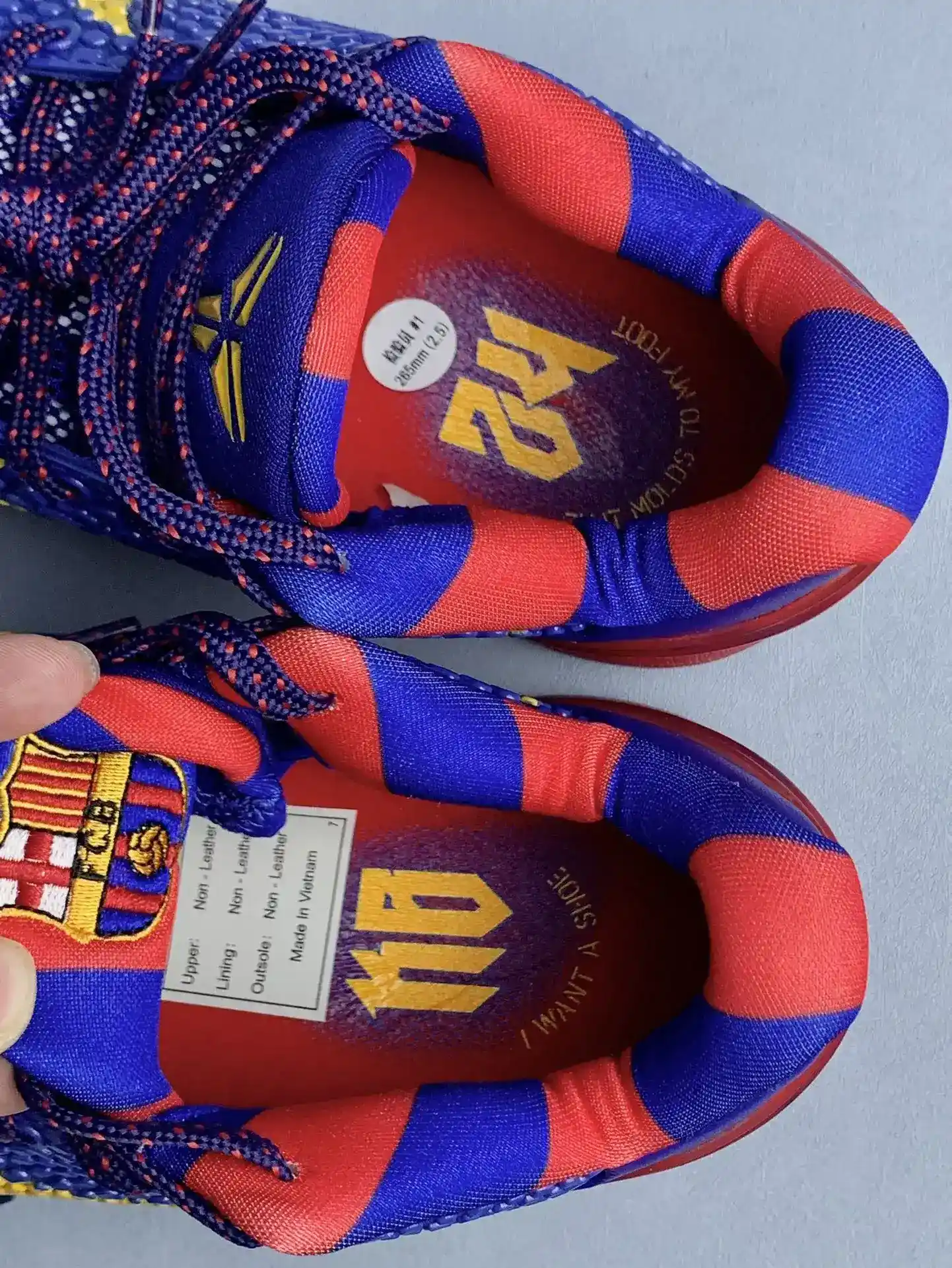 Nike Zoom Kobe VI FC Barcelona Home Shoes product photo from LabelPicks