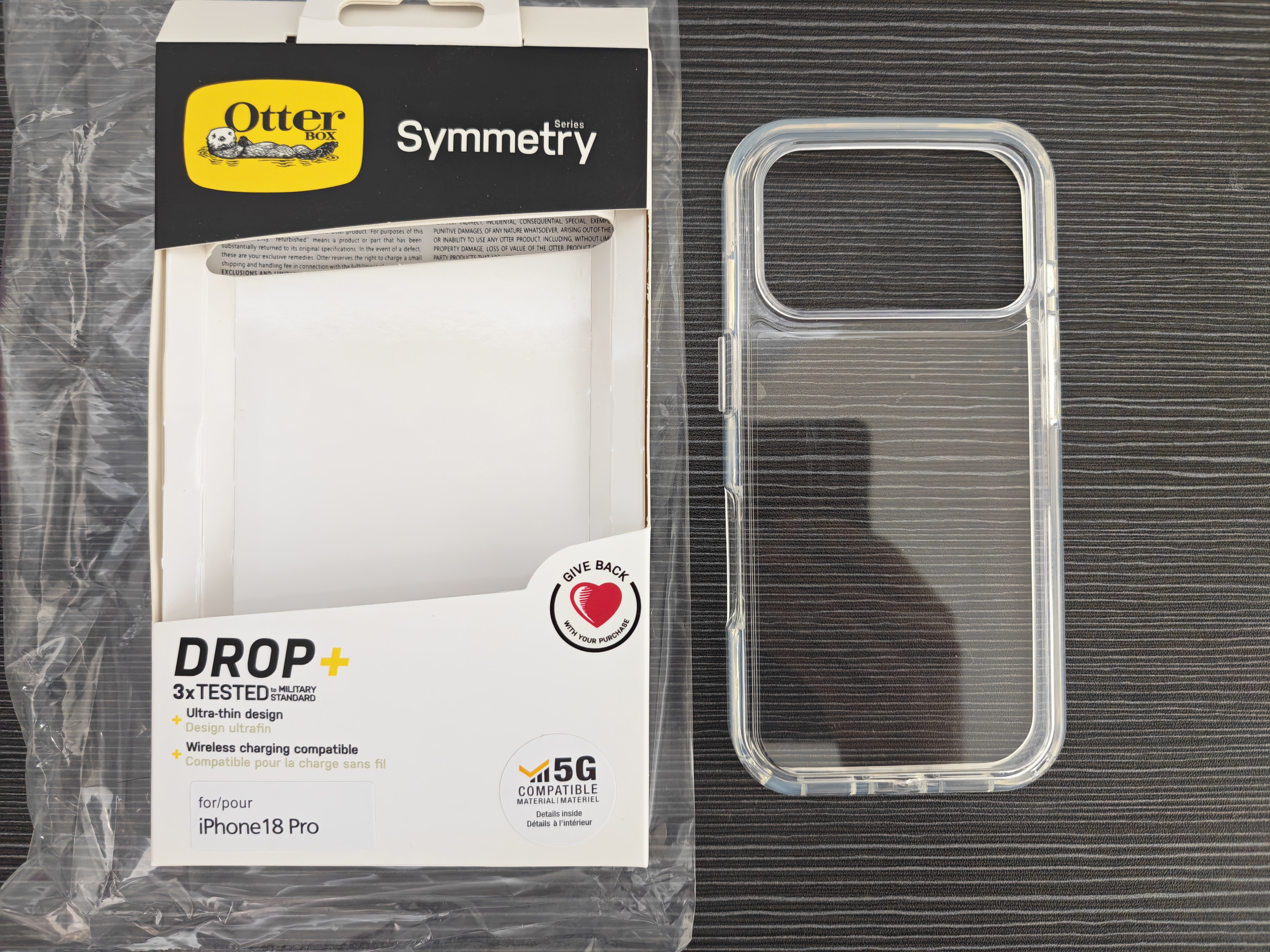 iPhone 18 Pro / 18Pro Clear otterbox Symmetry Case (0920) - GreshamTech