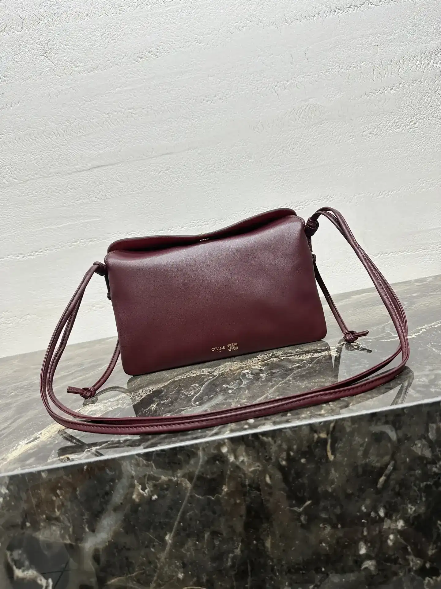Celine Triomphe Lambskin Crossbody Bag product photo from LabelPicks