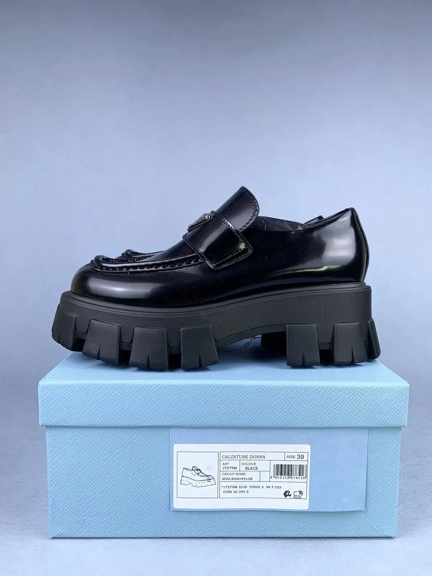 Monolith brushed leather loafers product photo from LabelPicks