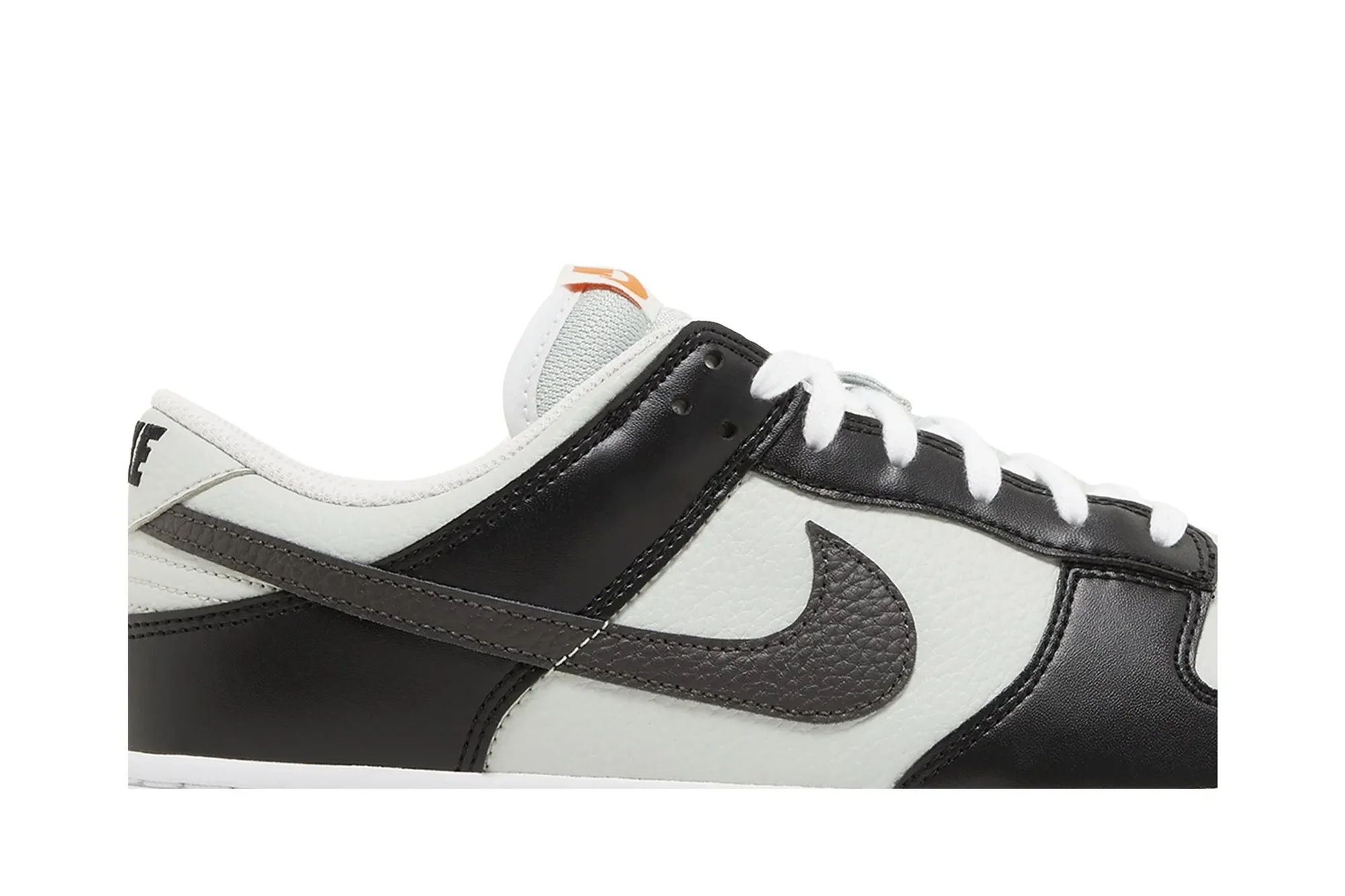 Nike Dunk Low ‘Black Total Orange Mini Swoosh’ FN7808-001