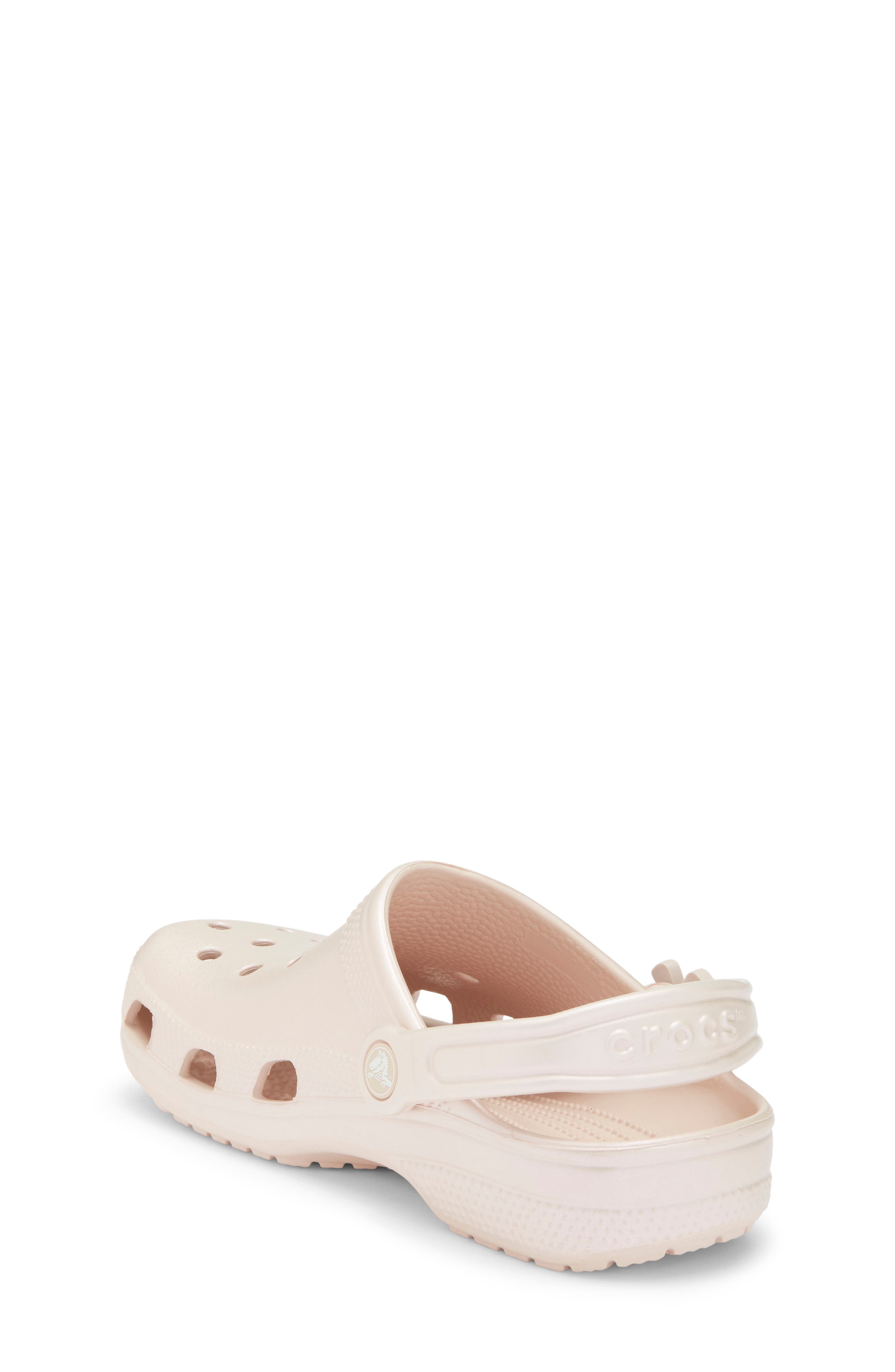 CROCS Kids' Classic Pearl Shine Clog