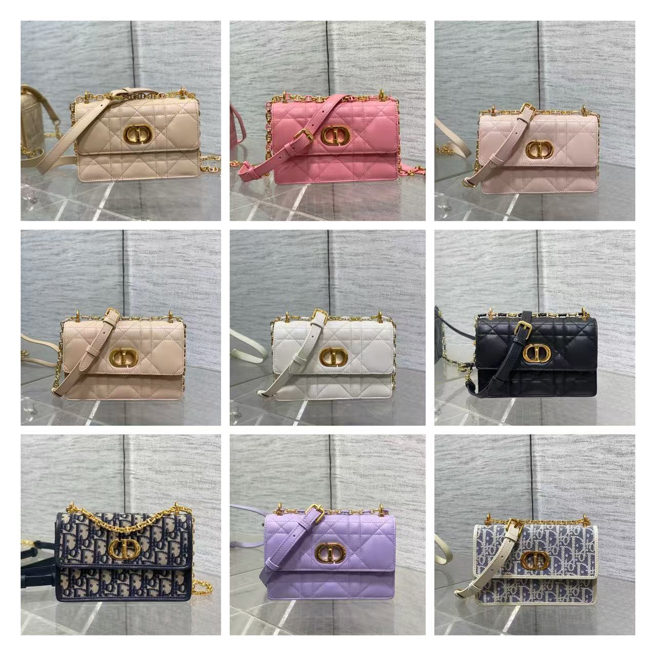 DIOR Miss Caro/Lambskin/18cm