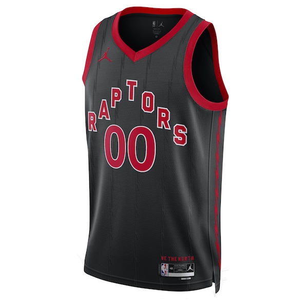 Toronto Raptors Jordan Brand Unisex 2022/23 Swingman Custom Jersey - Statement Edition - Black