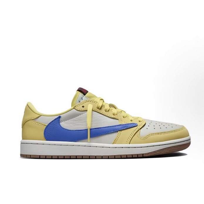 Air Jordan 1 Low OG Canary Yellow Travis Scott