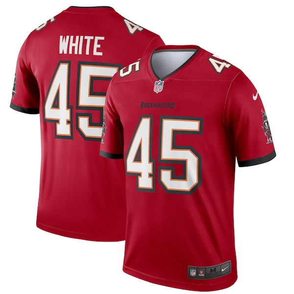 Devin White Tampa Bay Buccaneers Nike Legend Jersey - Red/Pewter