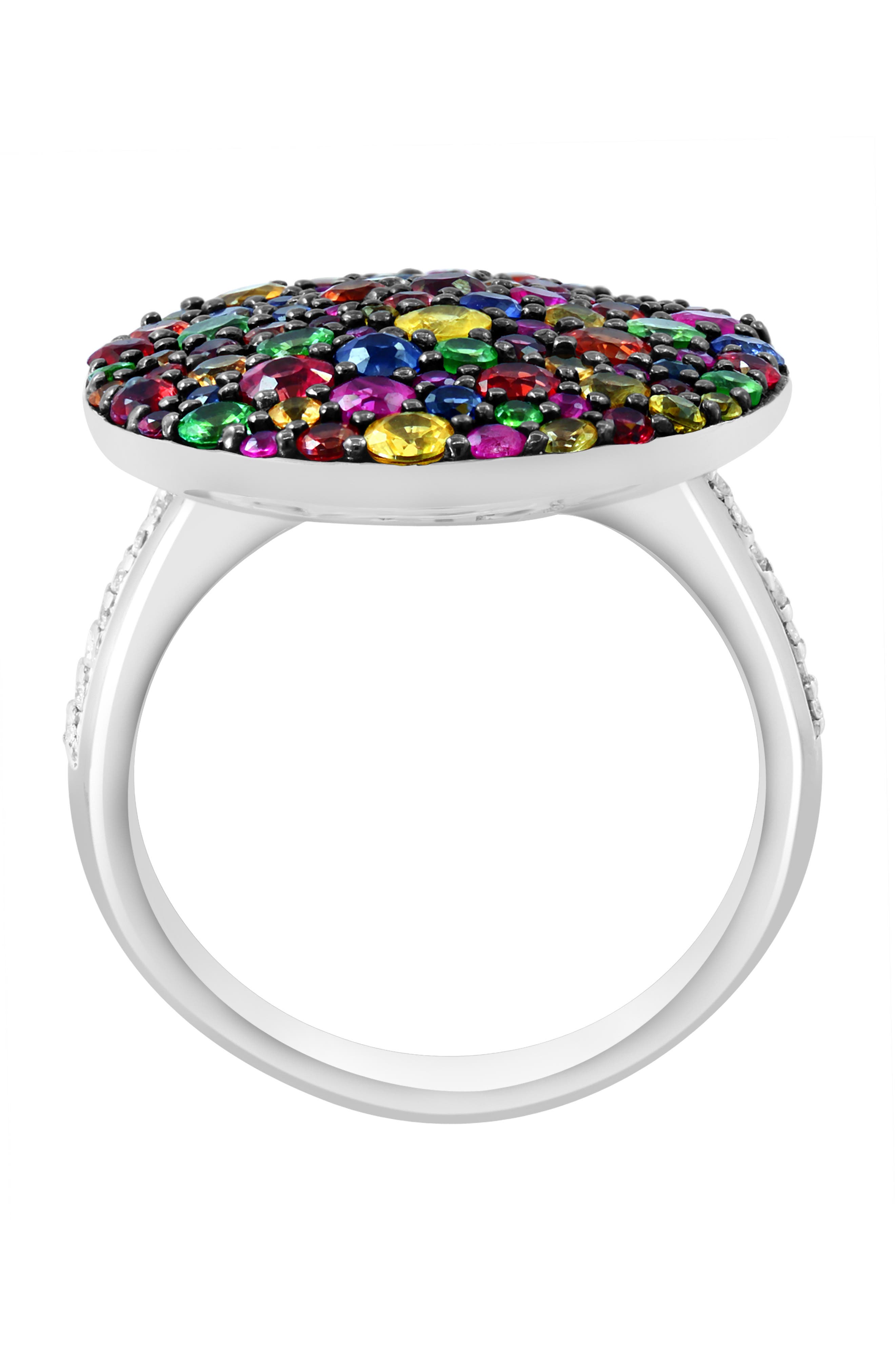 EFFY Diamond & Tsavorite Ring