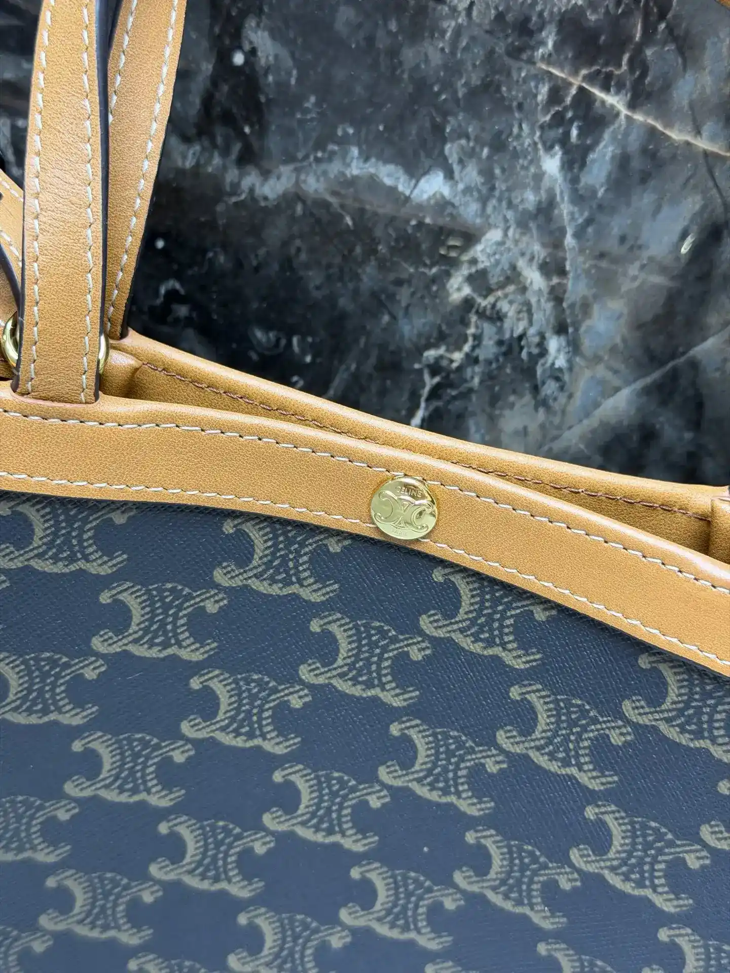Celine Calfskin Triomphe Tote Bag product photo from LabelPicks