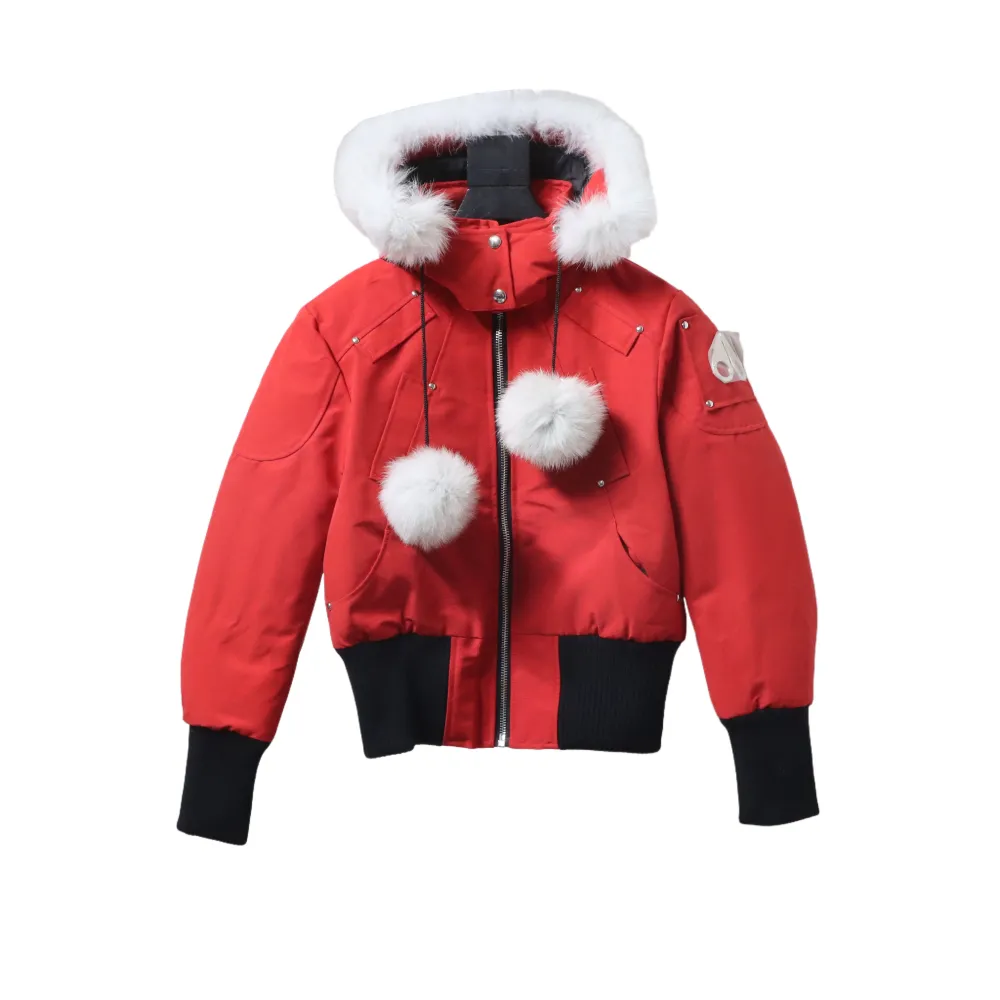 Moose Knuckles Stirling Women’s down jacket bright red