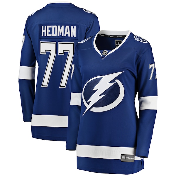 Victor Hedman Tampa Bay Lightning  Women's Breakaway Player Jersey - Blue