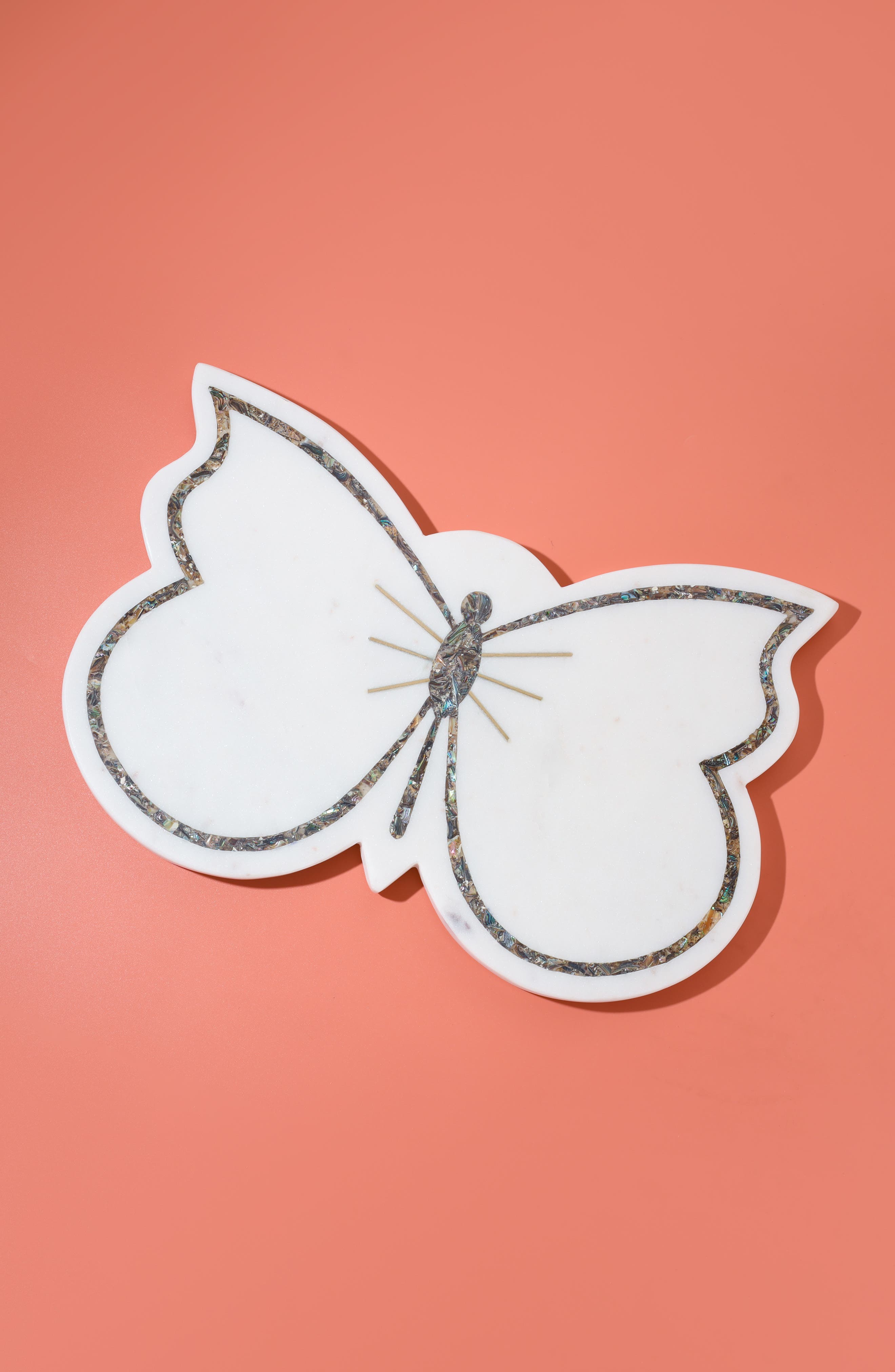 Tiramisu Alabone & Marble Butterfly Platter