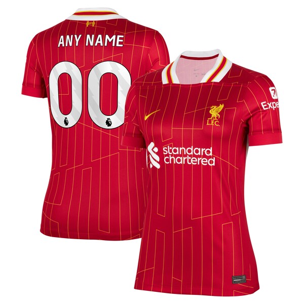 Liverpool Nike Women's 2024/25 Home Custom Replica Jersey - Red