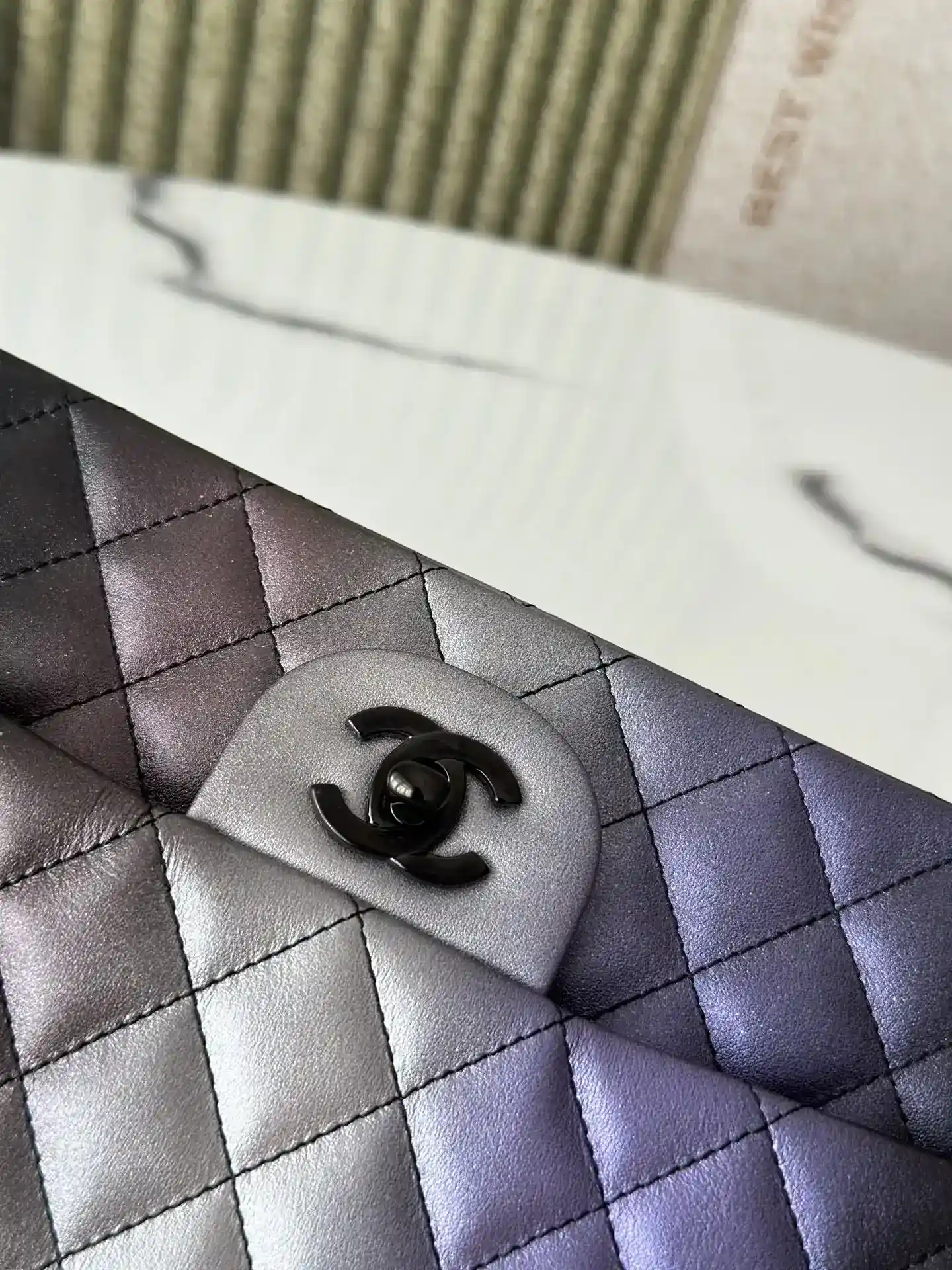 Chanel Classic Flap Black Lambskin Shoulder Bag product photo from LabelPicks