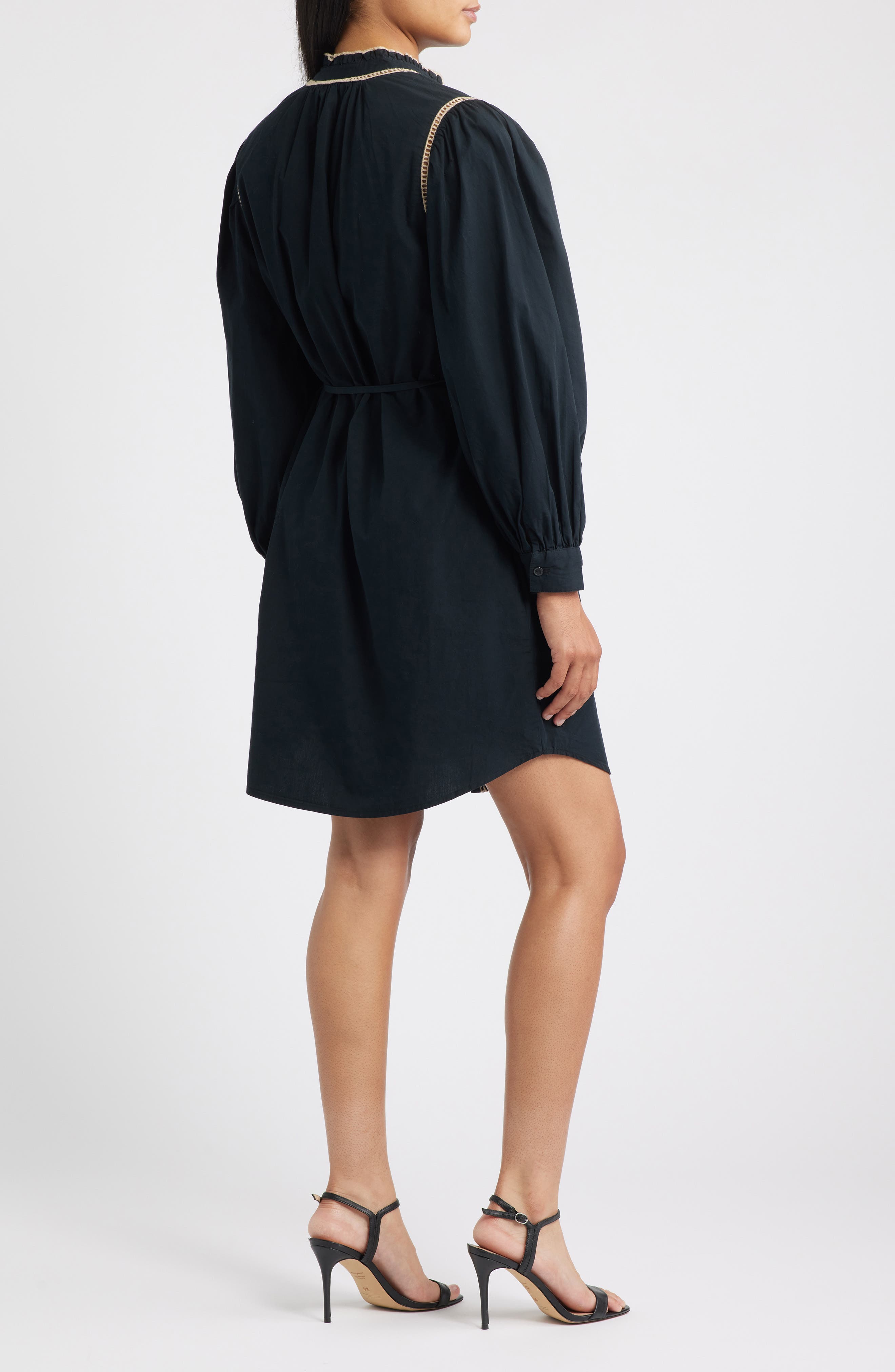 Julia Jordan Embroidered Shirtdress