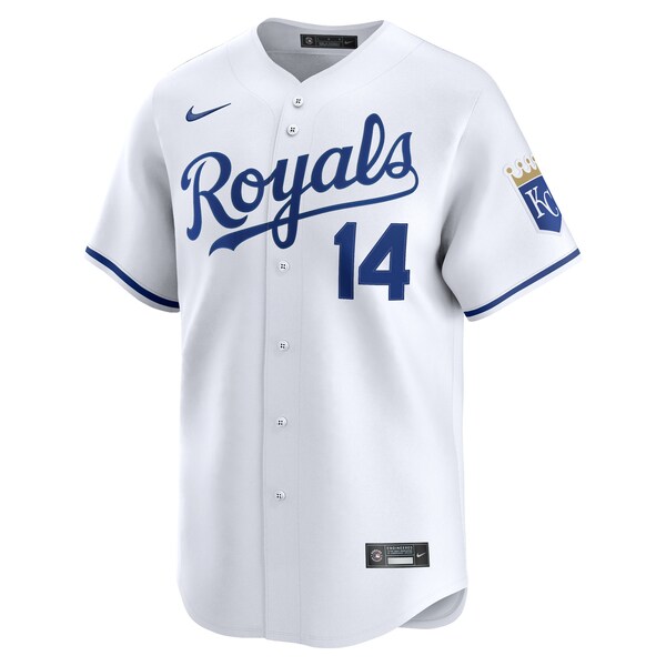 Jac Caglianone Kansas City Royals Nike Home Limited Player Jersey - White