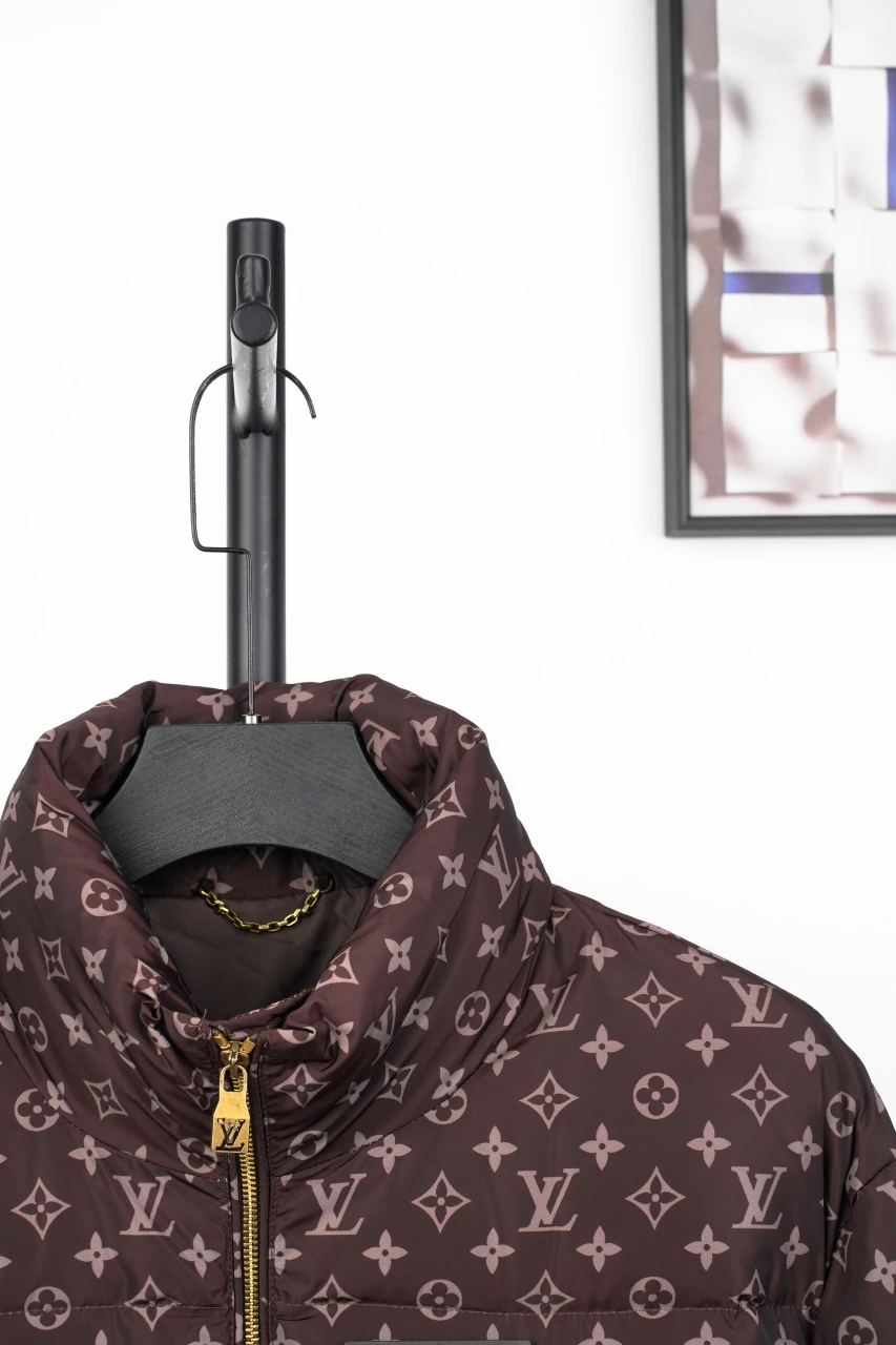Louis Vuitton Brown Monogram Down Jacket product photo from LabelPicks