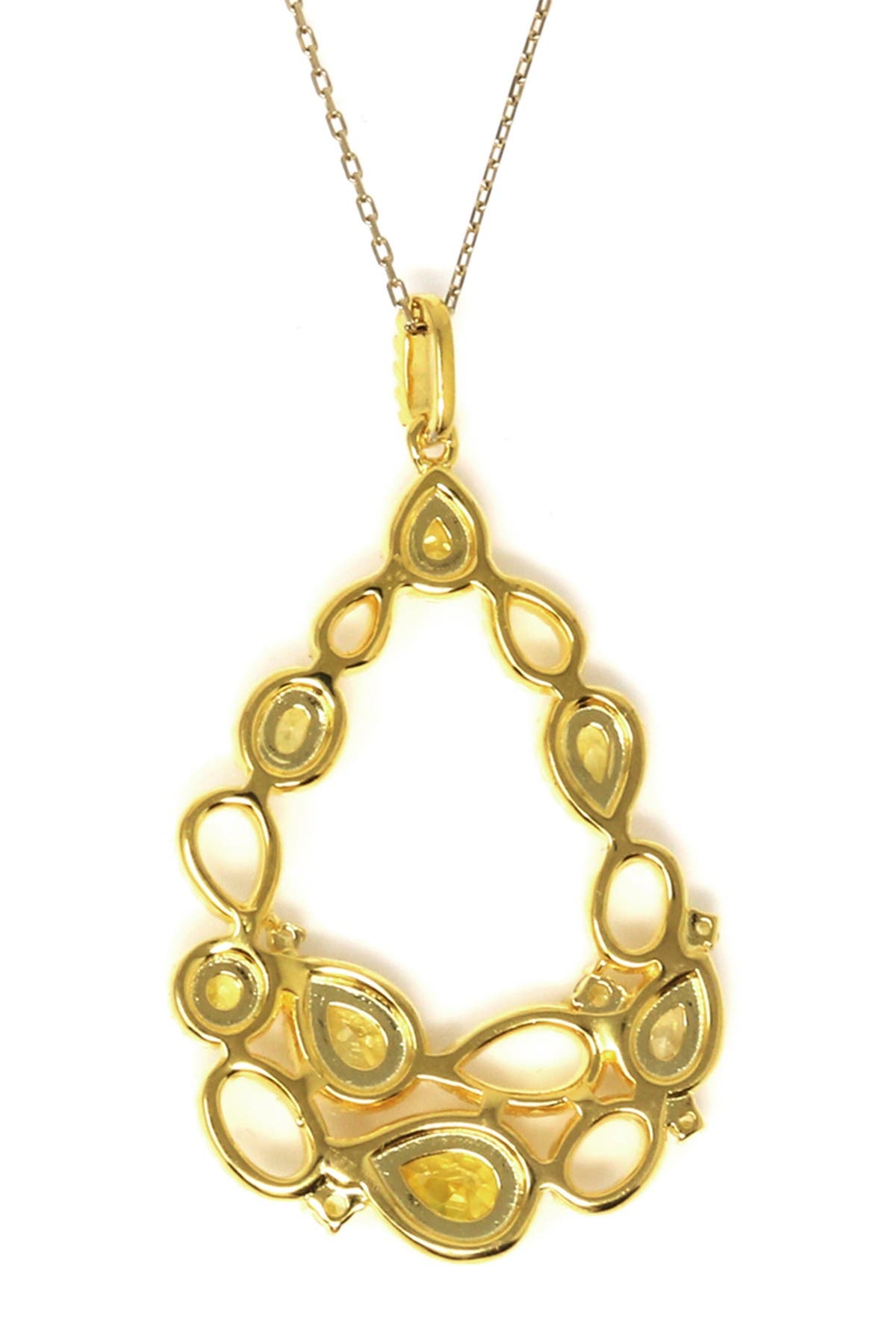 SUZY LEVIAN Cubic Zirconia Pendant Necklace