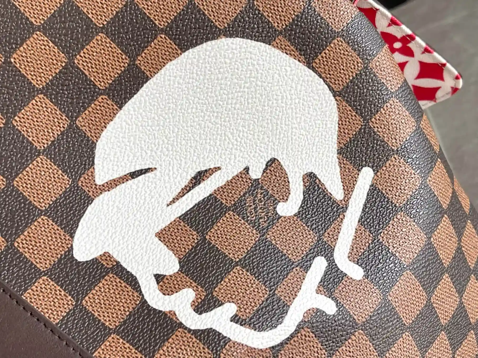 Louis Vuitton Grained Leather Keepall Tote Bag product photo from LabelPicks