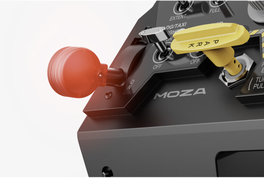MOZA Aviation Flight Pilot Gaming Controller Simulator Throttle Panel and Landing Panel - GreshamTech