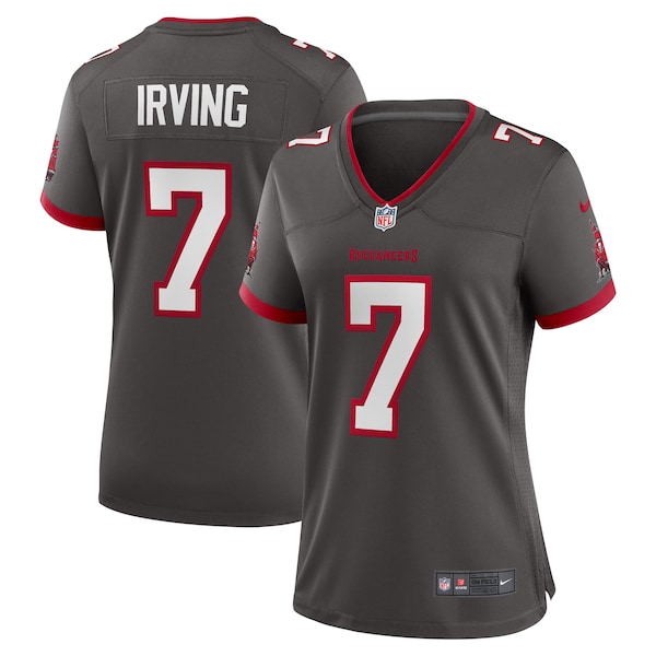 Bucky Irving Tampa Bay Buccaneers Nike Women's Alternate Game Jersey -  Pewter/Red/White