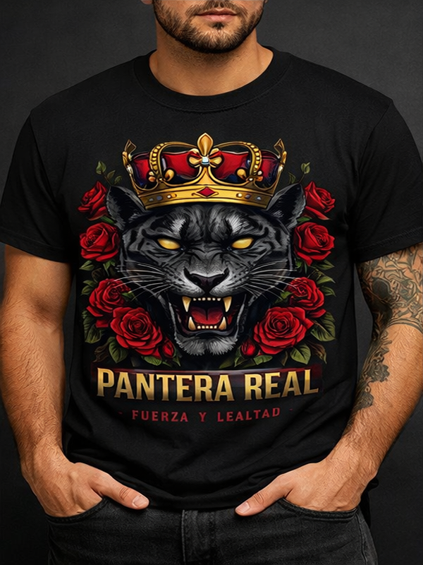 Remera Pantera Real | Streetwear Dark Unisex