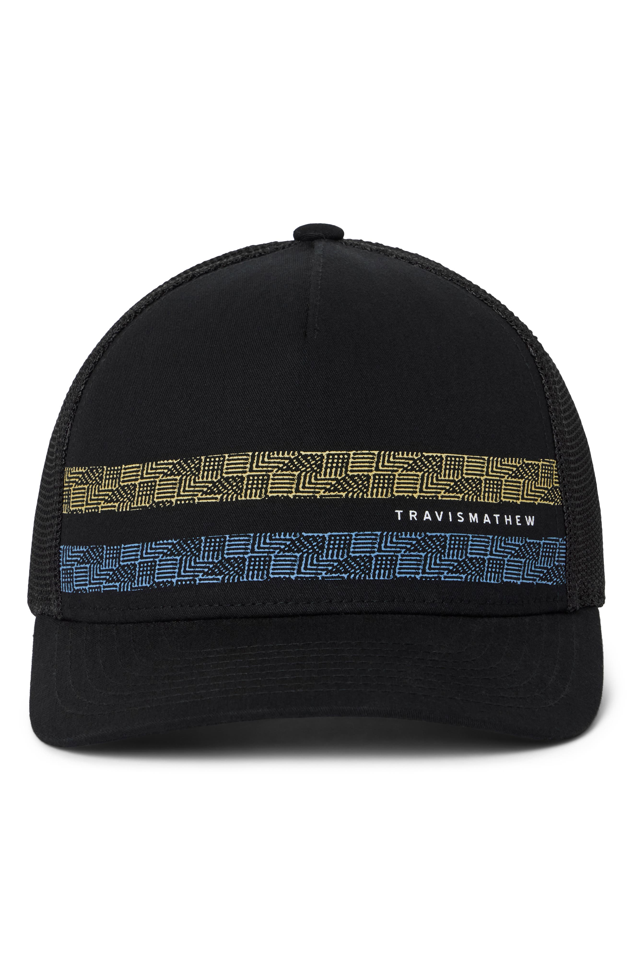 TravisMathew Holding Pattern Snapback Baseball Cap
