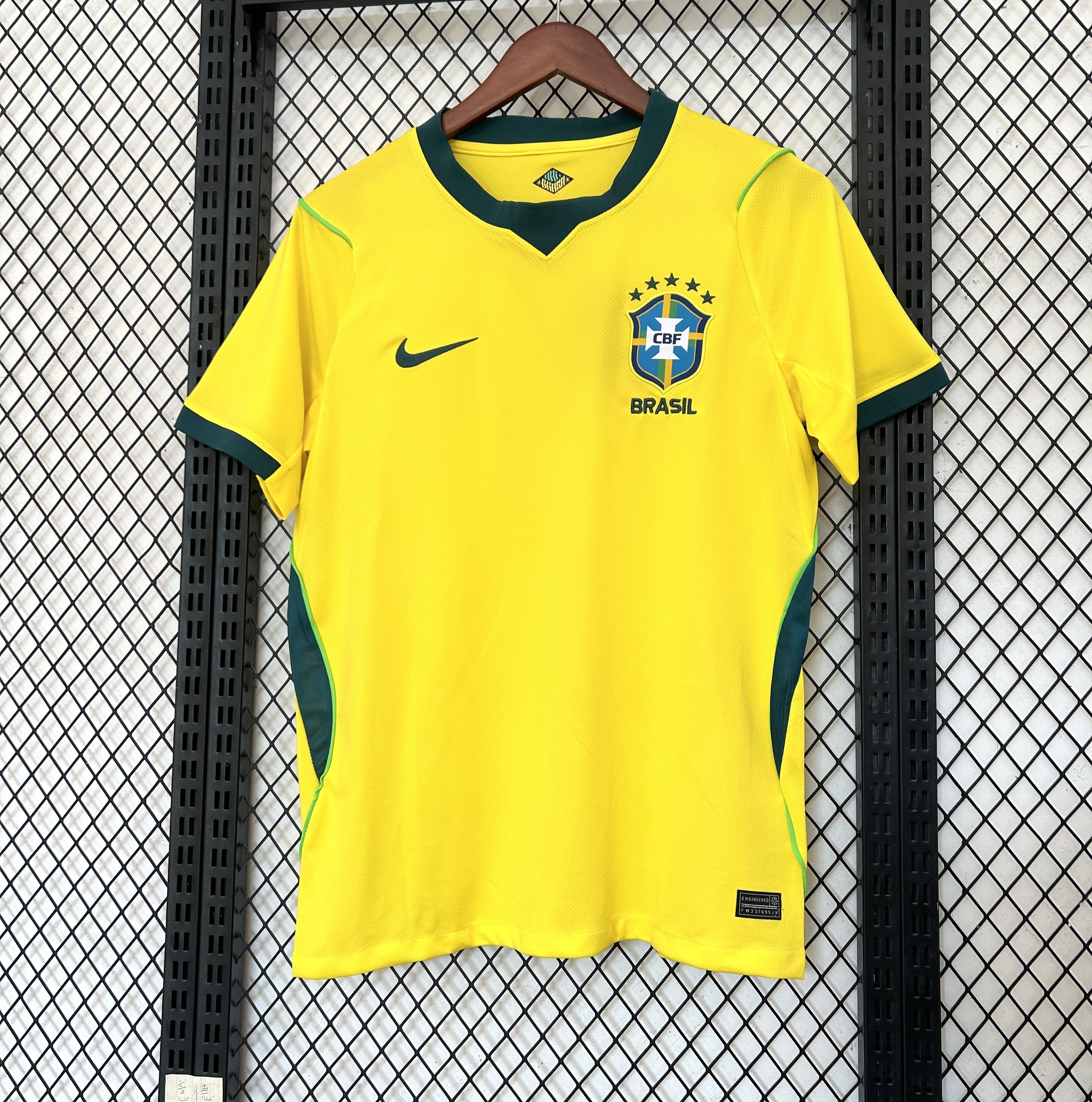 Brazil National Team Nike 2026 Home Jersey - Yellow / Green