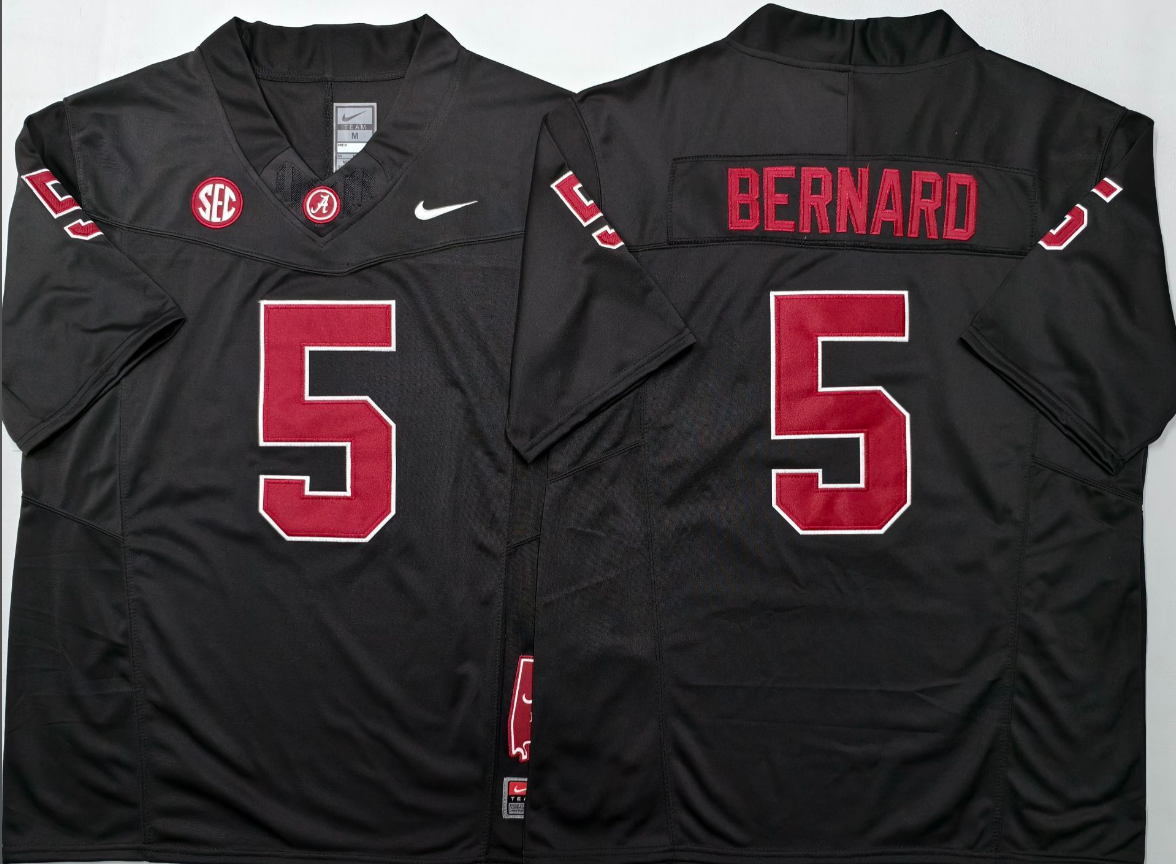 BERNARD NCAA Alabama Crimson Tide Nike Vapor Limited Jersey