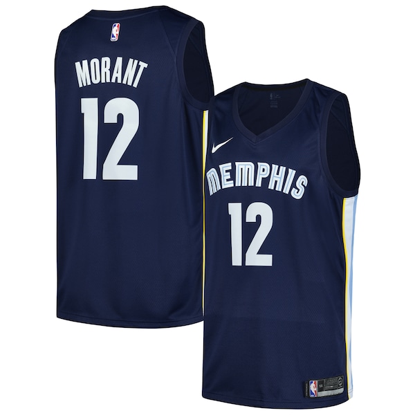 Ja Morant Memphis Grizzlies Nike Swingman Player Jersey - Icon Edition - Navy
