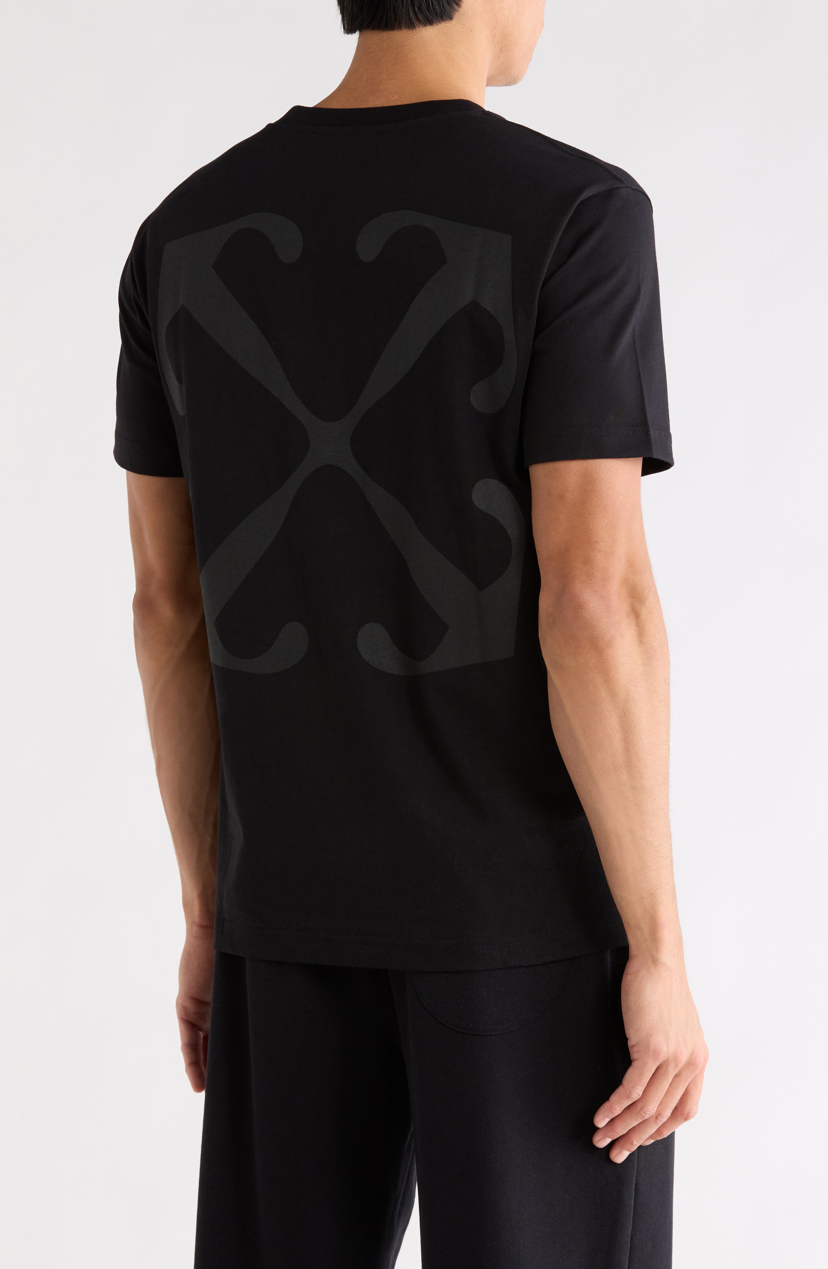 Off-White Arrow Slim Fit Graphic T-Shirt