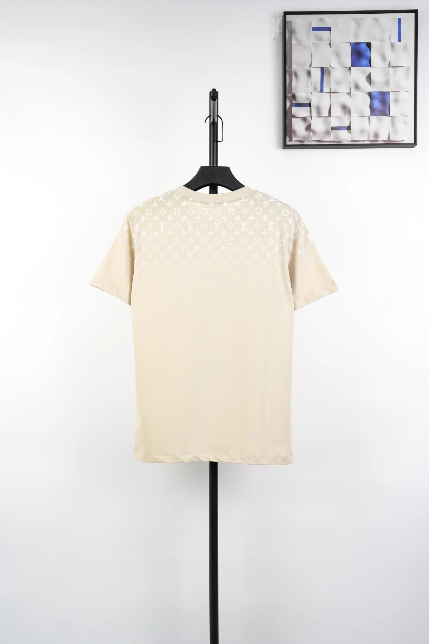 Louis Vuitton Beige Upper Gradient Monogram Print T-Shirt product photo from LabelPicks