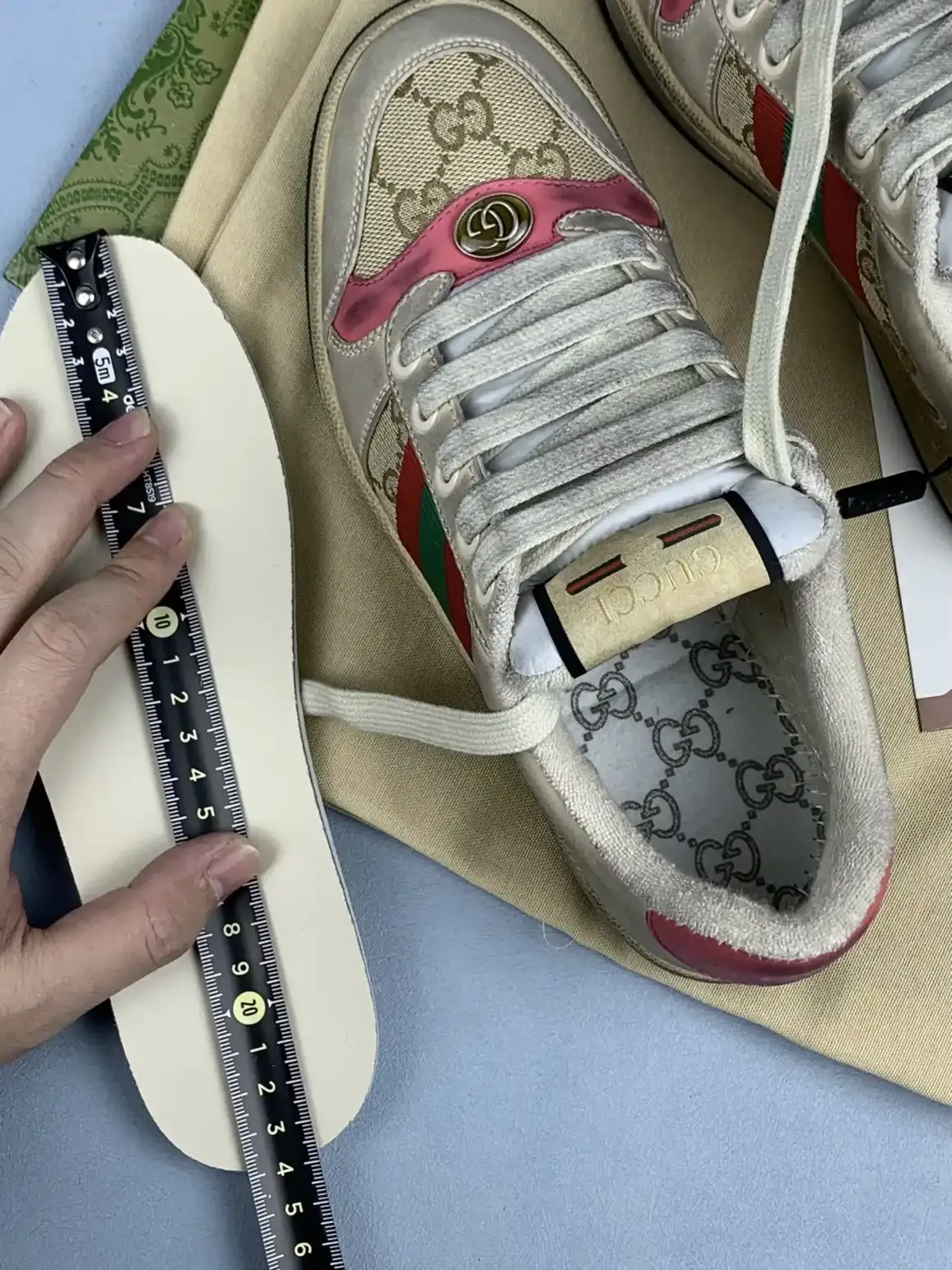 Gucci Screener GG sneaker product photo from LabelPicks