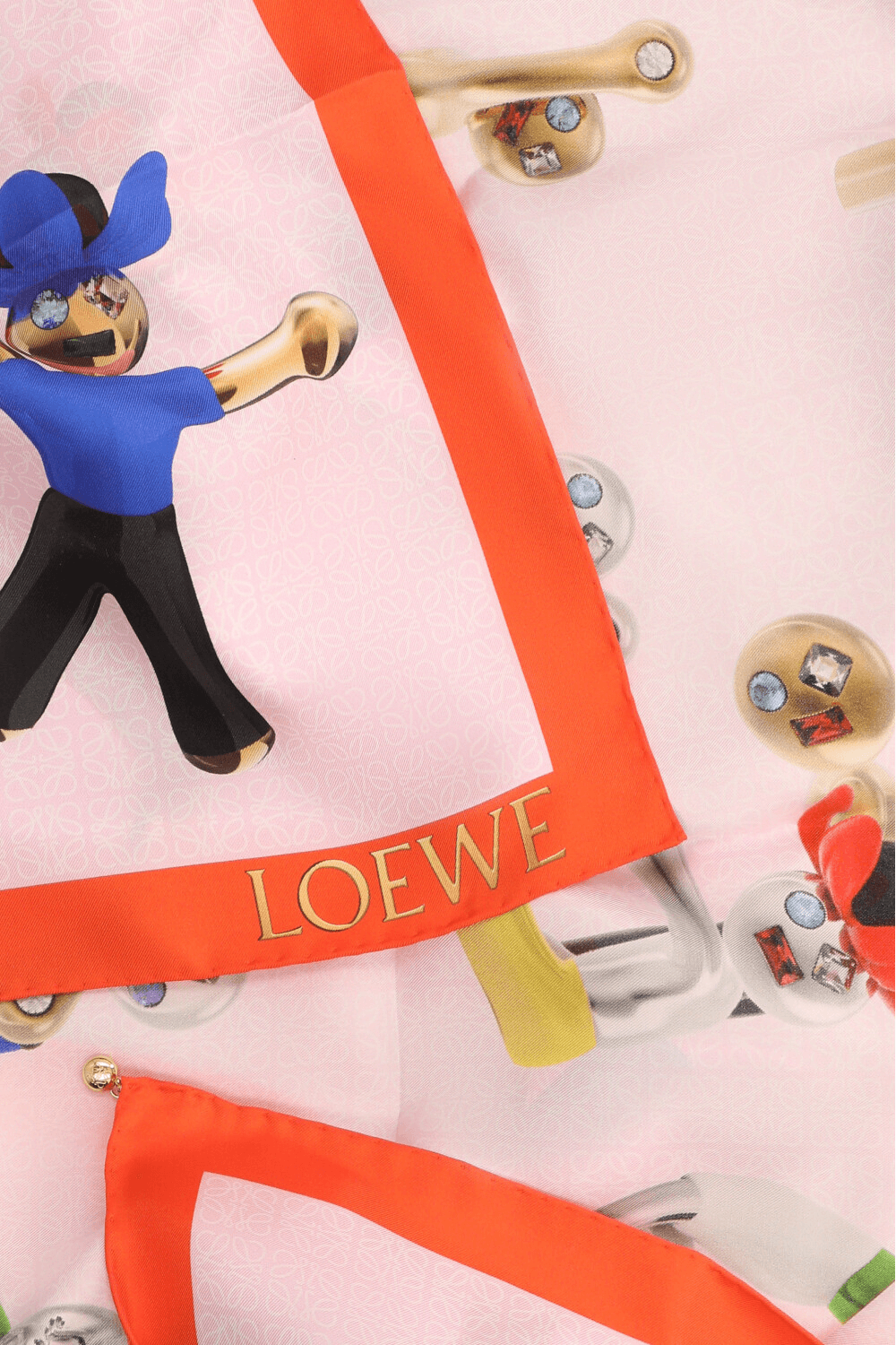 LOEWE צעיף משי