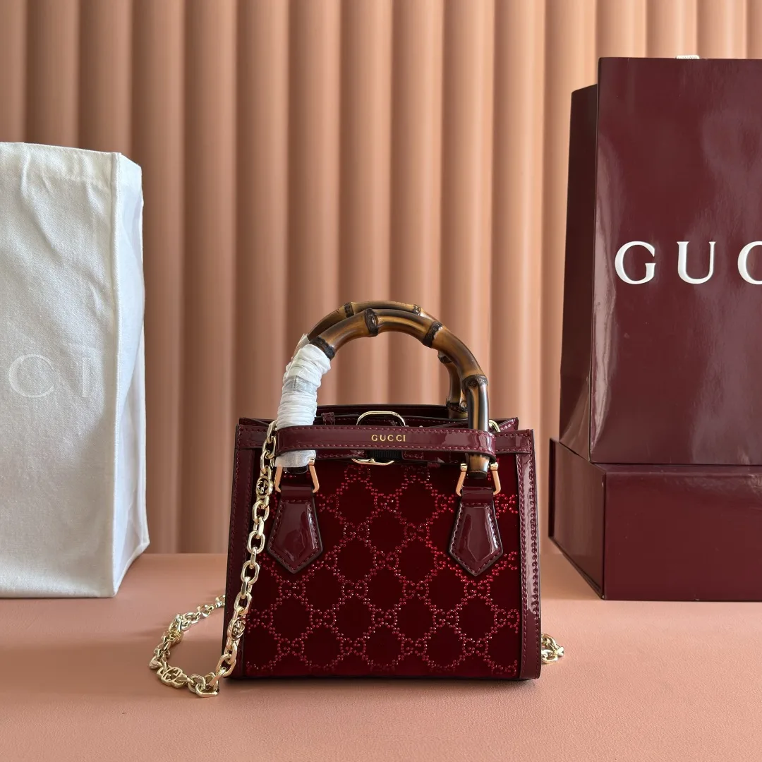 Gucci Black Lambskin Top Handle Bag product photo from LabelPicks