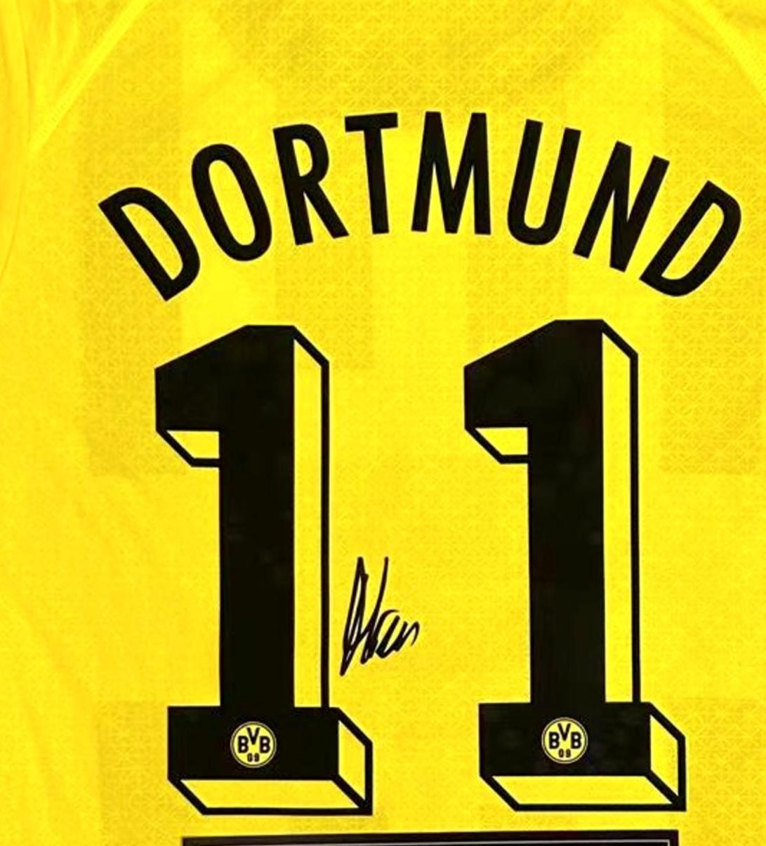 Marco Reus SIGNED Borussia Dortmund 22/23 Home Jersey Shirt - COA - 2022