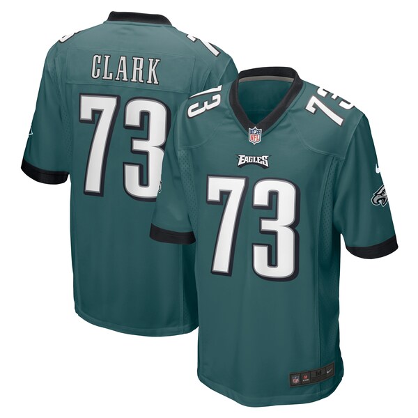 Le'Raven Clark Philadelphia Eagles Nike  Game Jersey - Midnight Green